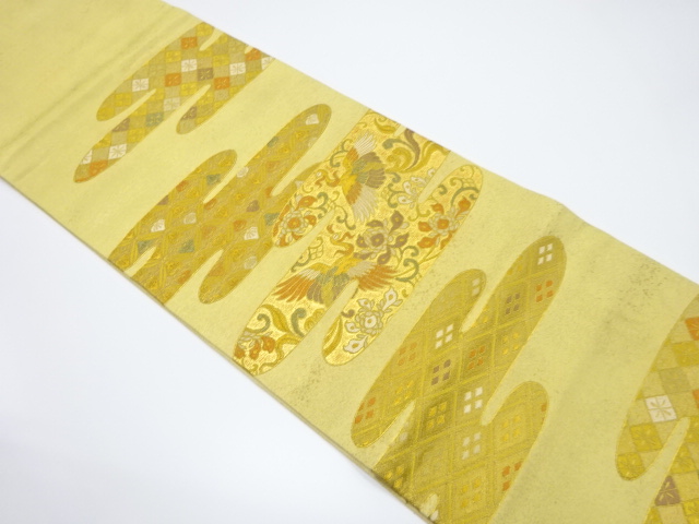 Japanese Kimono / Fukuro Obi Silk